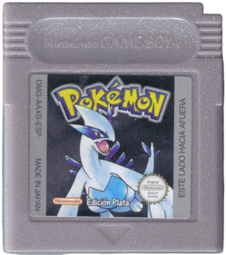 Pokémon Silver Version - Cart - Front
