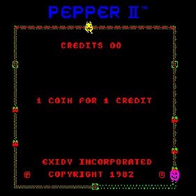 Pepper II - Screenshot - Game Title