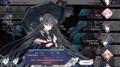 Arcaea - Screenshot - Gameplay