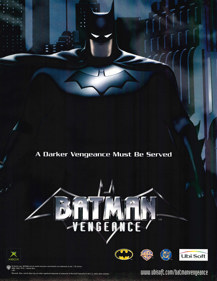 Batman: Vengeance - Advertisement Flyer - Front