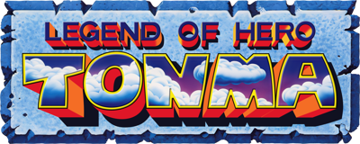 Legend of Hero Tonma - Clear Logo Image
