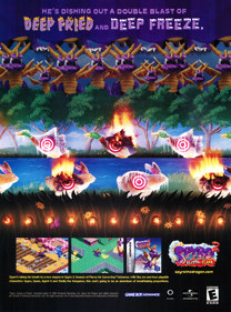 Spyro 2: Season of Flame - Advertisement Flyer - Front