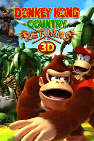 Donkey Kong Country Returns 3D - Fanart - Box - Front