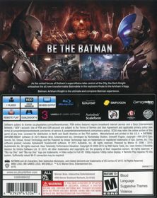 Batman: Arkham Knight - Box - Back
