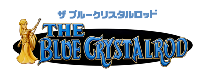 The Blue Crystal Rod - Clear Logo