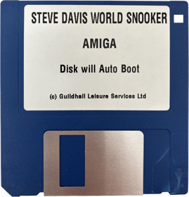 Steve Davis World Snooker - Disc