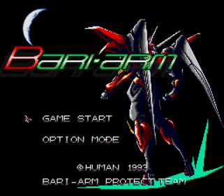 Android Assault: The Revenge of Bari-Arm - Screenshot - Game Title Image