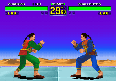 Virtua Fighter Remix - Screenshot - Gameplay