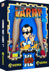 Leisure Suit Larry 1: In the Land of the Lounge Lizards - Box - 3D