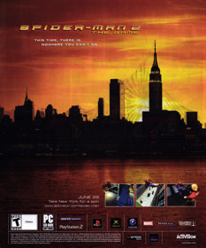 Spider-Man 2 - Advertisement Flyer - Front