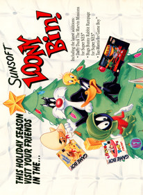 Taz-Mania - Advertisement Flyer - Front