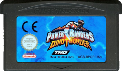 Power Rangers: Dino Thunder - Cart - Front