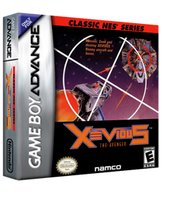 Classic NES Series: Xevious - Box - 3D