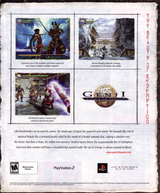 Genji: Dawn of the Samurai - Advertisement Flyer - Front