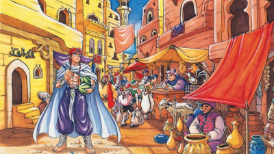 Arabian Nights: Sabaku no Seirei-ou - Fanart - Background Image