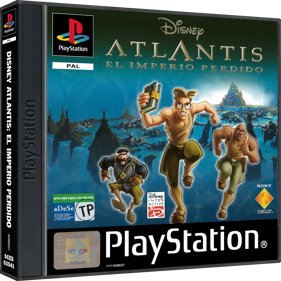 Disney's Atlantis: The Lost Empire - Box - 3D Image