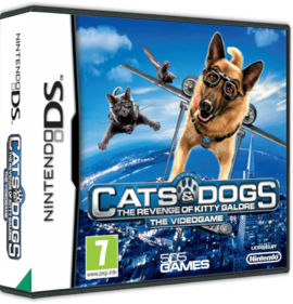 Cats & Dogs: The Revenge of Kitty Galore: The Videogame - Box - 3D