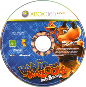 Banjo-Kazooie: Nuts & Bolts - Disc