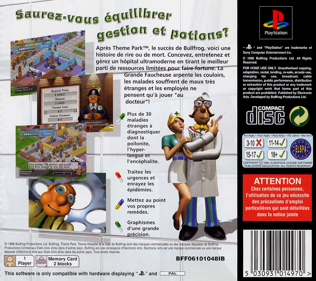 Theme Hospital - Box - Back
