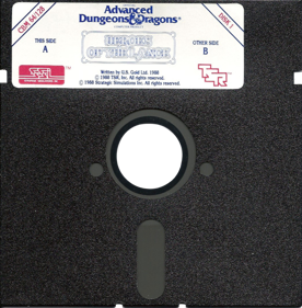 Advanced Dungeons & Dragons: Heroes of the Lance - Disc Image