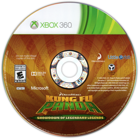 Kung Fu Panda: Showdown of Legendary Legends - Disc Image