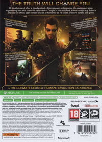 Deus Ex: Human Revolution Director's Cut - Box - Back