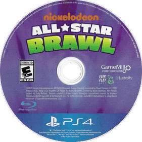 Nickelodeon All-Star Brawl - Disc