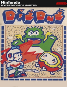 Dig Dug - Fanart - Box - Front