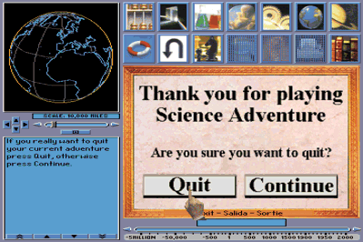 Isaac Asimov's Science Adventure - Screenshot - Gameplay