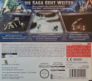 LEGO Star Wars III: The Clone Wars - Box - Back