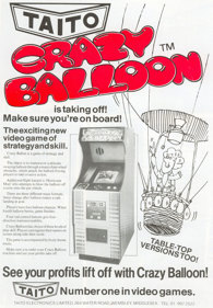 Crazy Balloon - Advertisement Flyer - Front