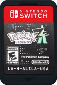 Pokémon Legends: Z-A - Cart - Front