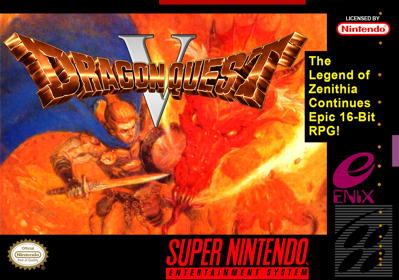 Dragon Quest V: Tenkuu no Hanayome - Fanart - Box - Front
