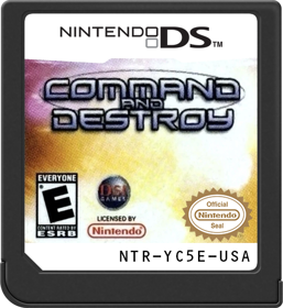 Command and Destroy - Cart - Front