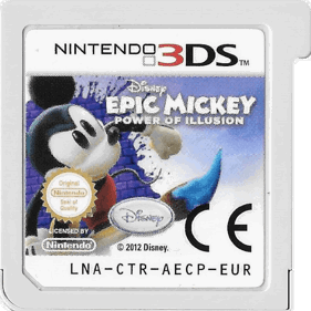Disney Epic Mickey: Power of Illusion - Cart - Front