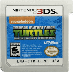 Teenage Mutant Ninja Turtles: Master Splinters Training Pack - Cart - Front