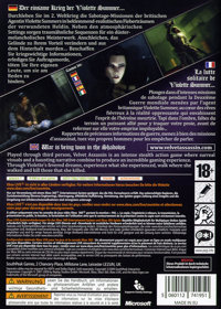 Velvet Assassin - Box - Back