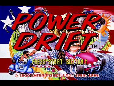Sega Ages: Power Drift - Screenshot - Game Title