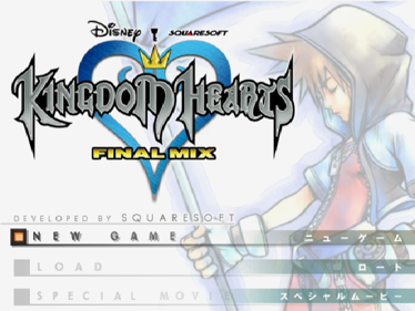 Kingdom Hearts: Final Mix - Screenshot - Game Title