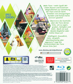 The Sims 3: Pets - Box - Back