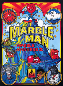 Marble Man: Marble Madness II - Arcade - Cabinet Image