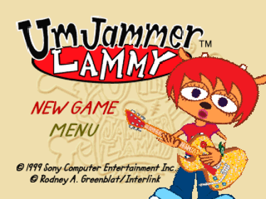 Um Jammer Lammy - Screenshot - Game Title Image