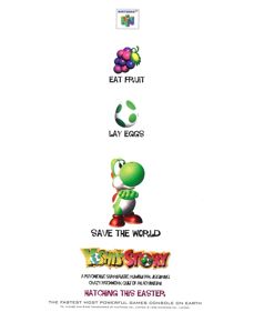 Yoshi's Story - Advertisement Flyer - Front