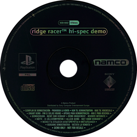 R4: Ridge Racer Type 4 - Disc Image