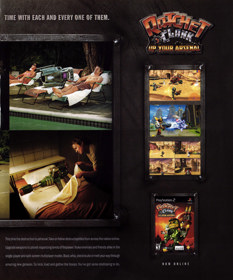 Ratchet & Clank: Up Your Arsenal - Advertisement Flyer - Front