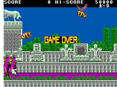 Altered Beast - Screenshot - Game Over