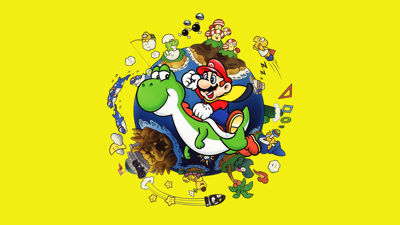 Super Mario Advance 2: Super Mario World - Fanart - Background Image