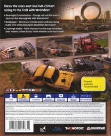 Wreckfest - Box - Back