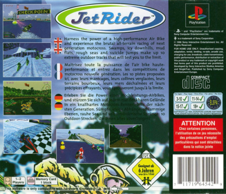 Jet Moto - Box - Back Image