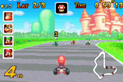 Mario Kart: Super Circuit - Screenshot - Gameplay Image